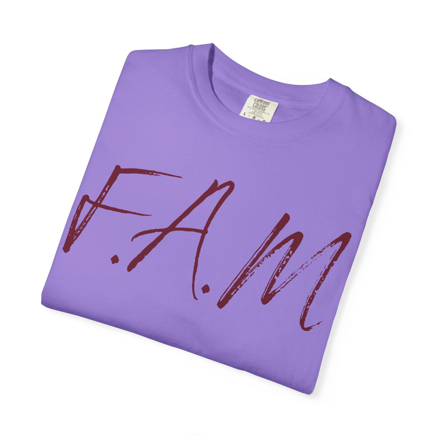 Fam Christian Marron Letters & Image