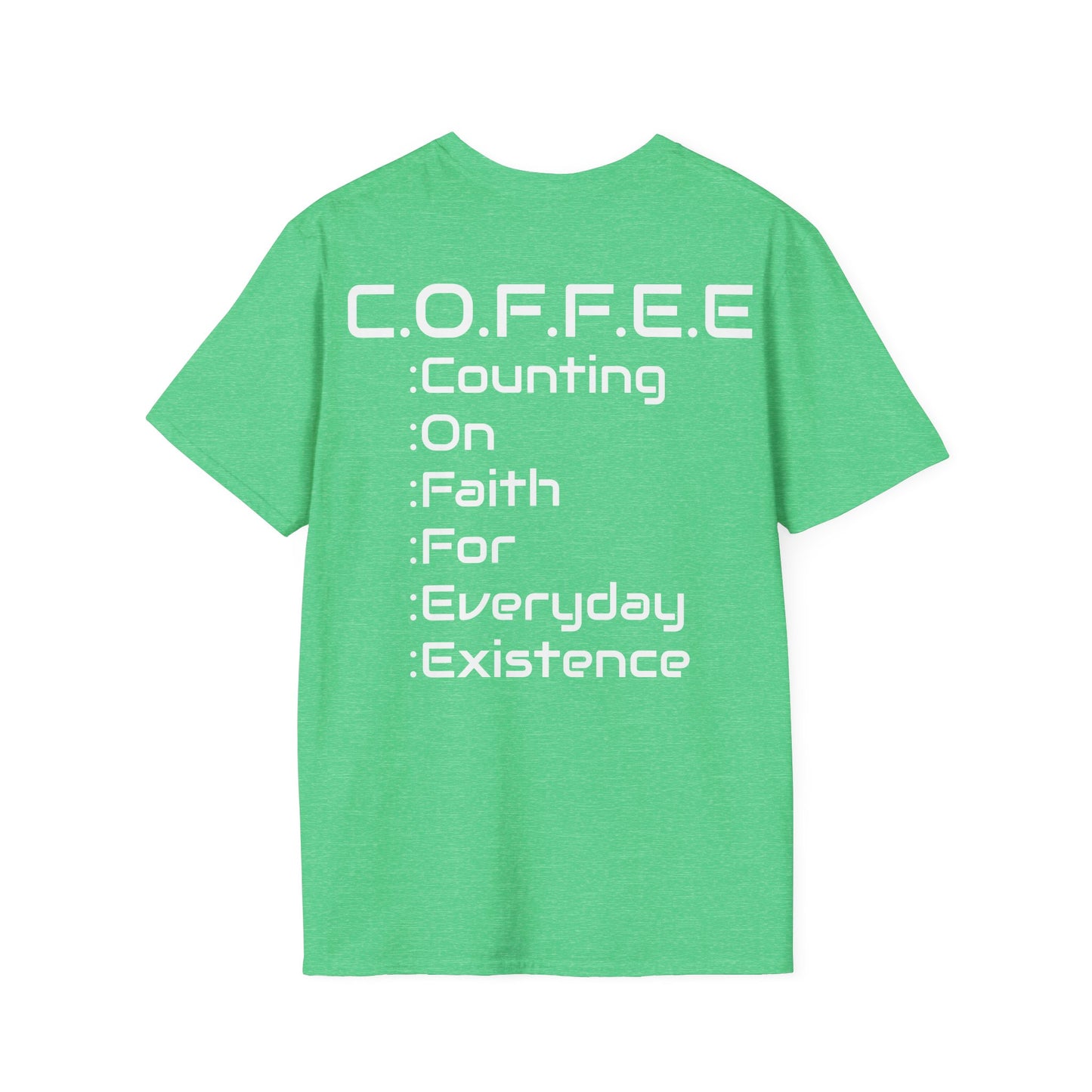 Adult Coffee Christian White Words Only