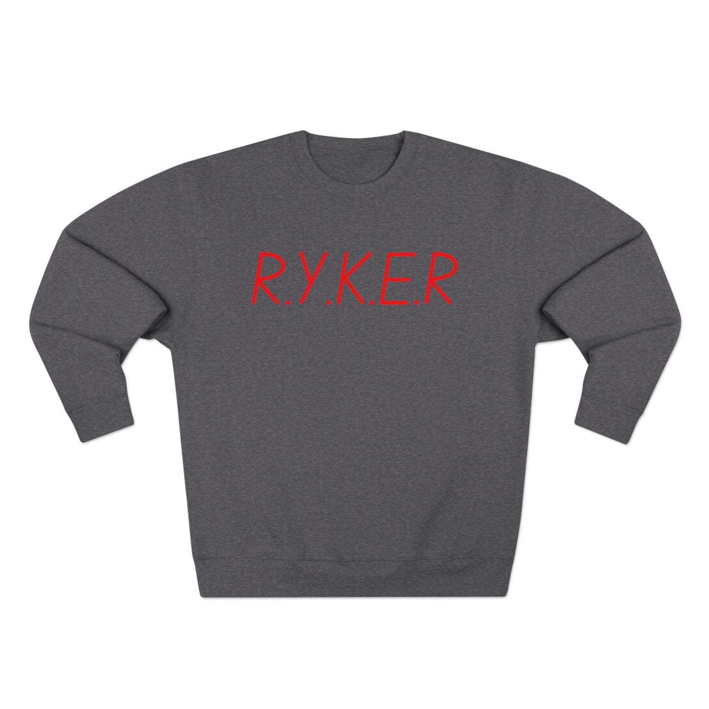 RYKER Christian Red Letters Crewneck