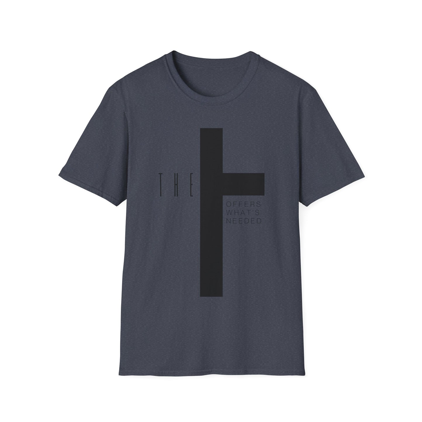 T-Town Black Cross & Letters