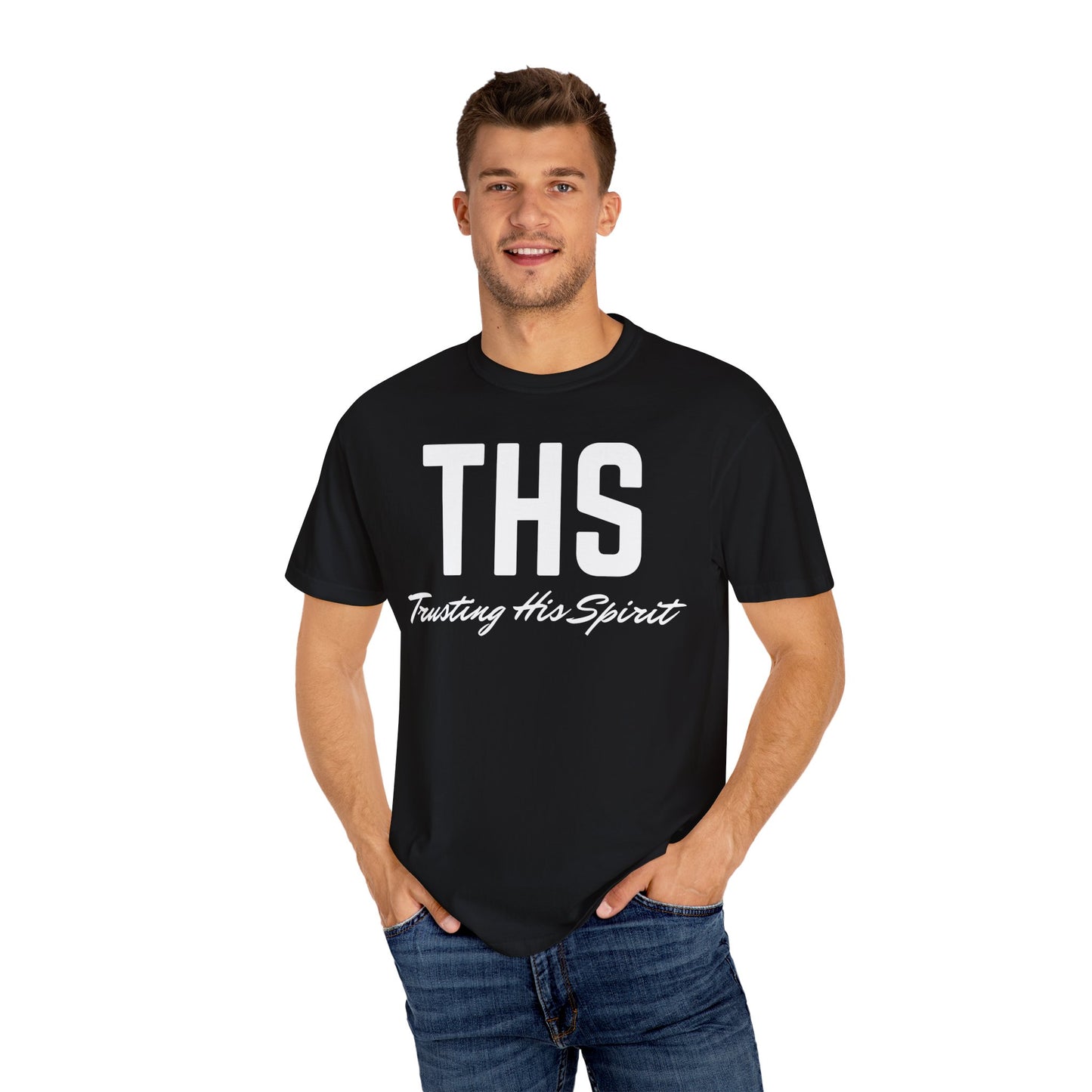 Adult THS Christian White Letters