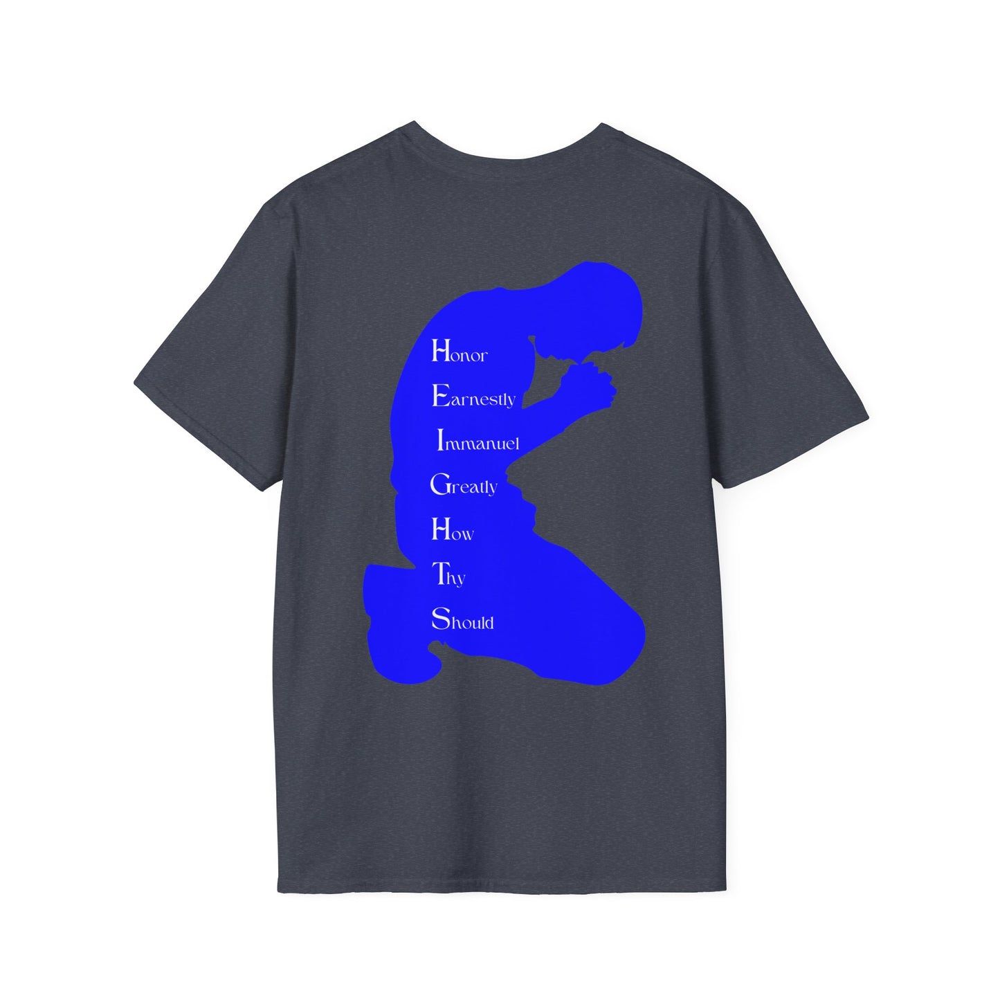 Heights Christian Blue Letters & Image