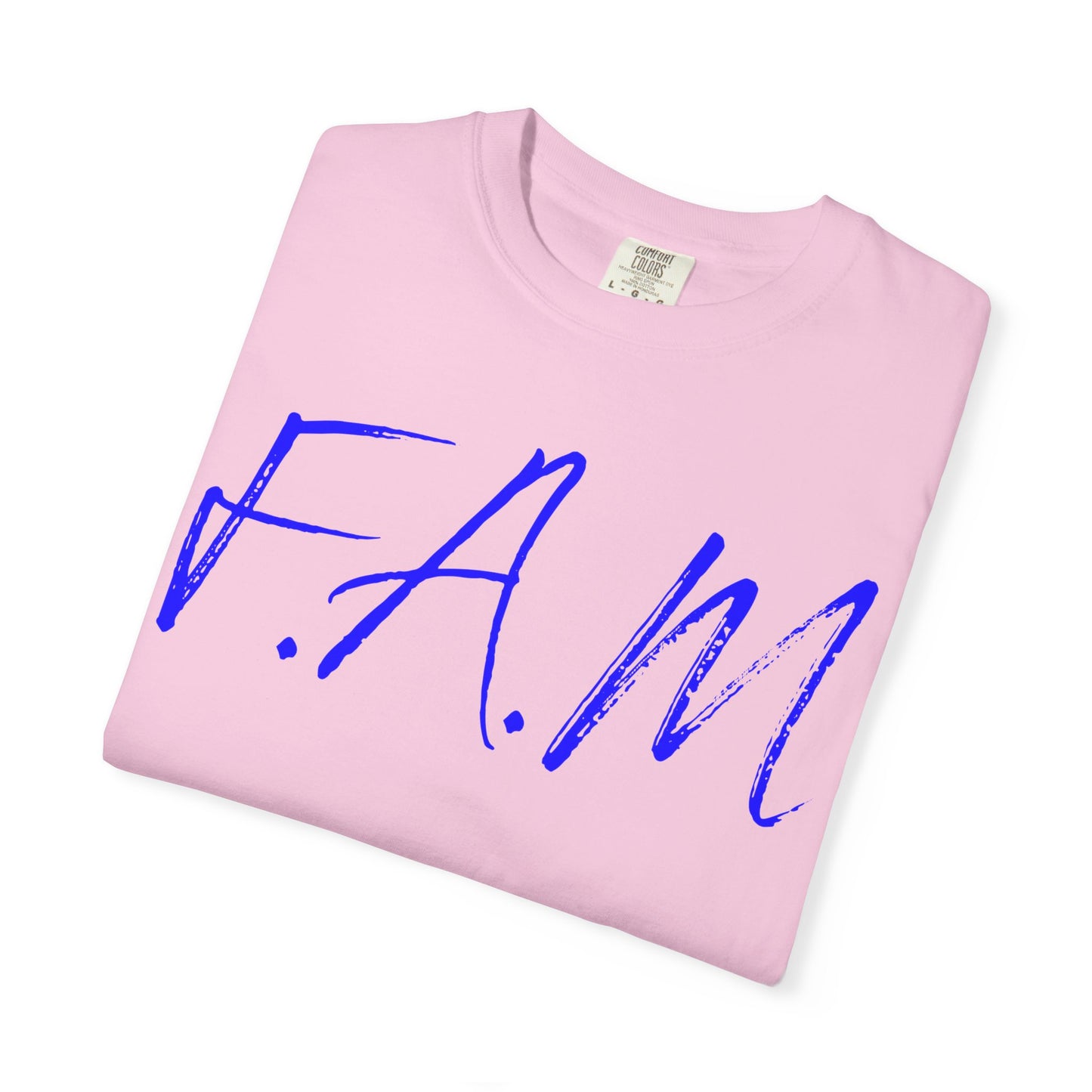 Fam Christian Blue Letters & Image