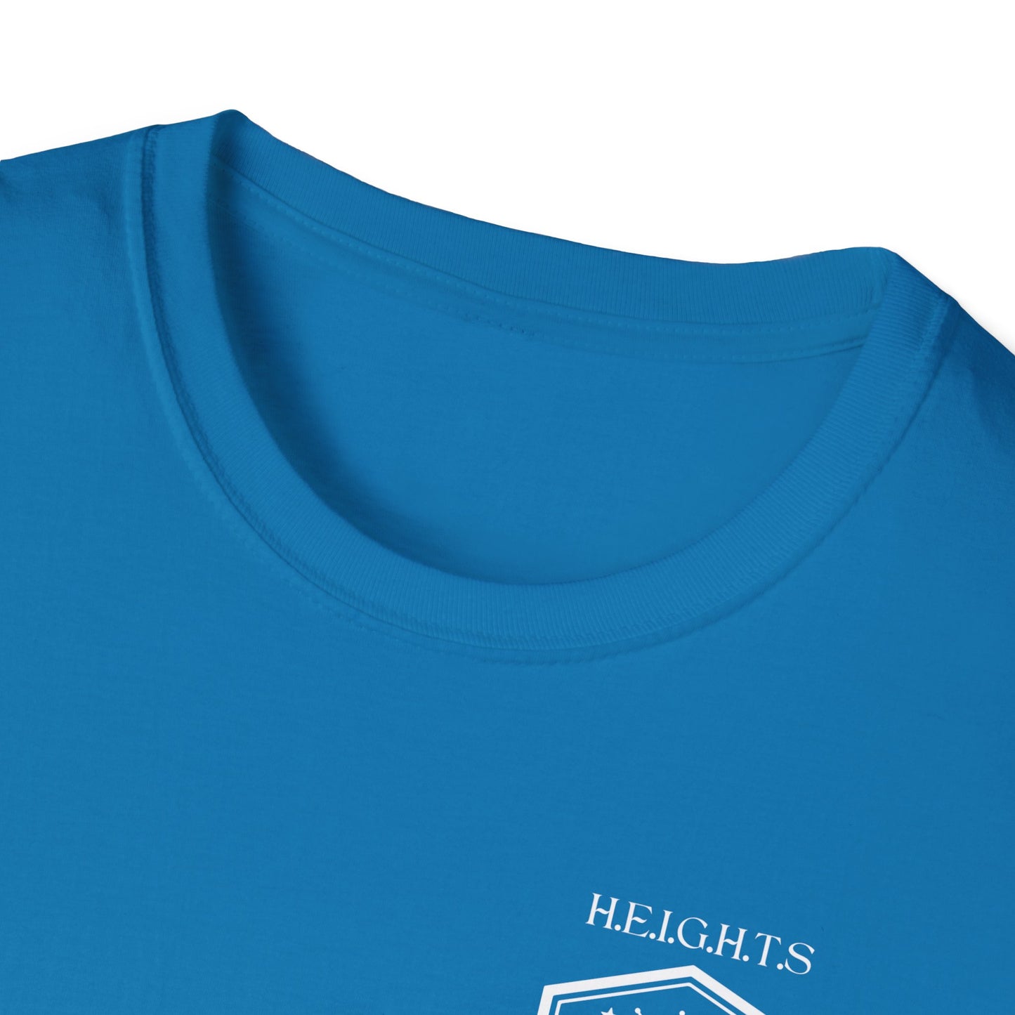 Heights Christian White Letters & Image