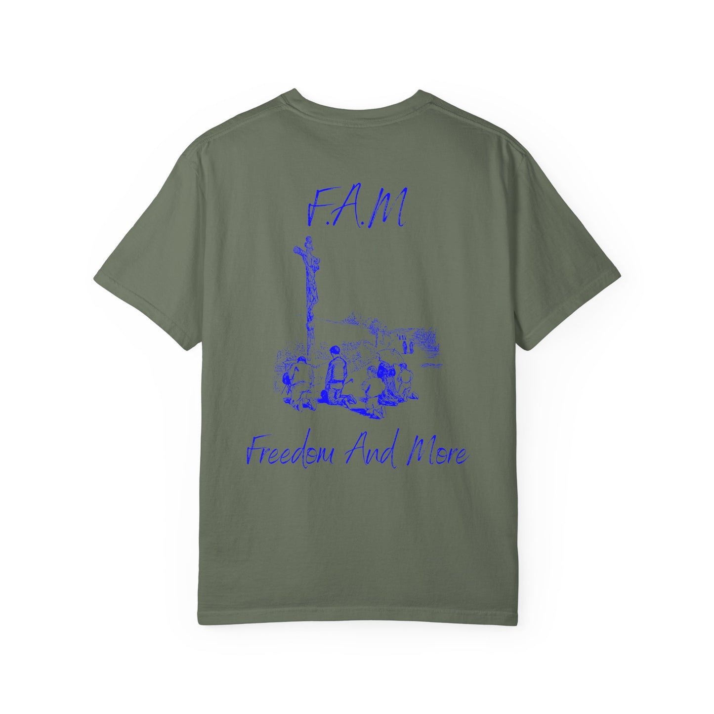 Fam Christian Blue Letters & Image