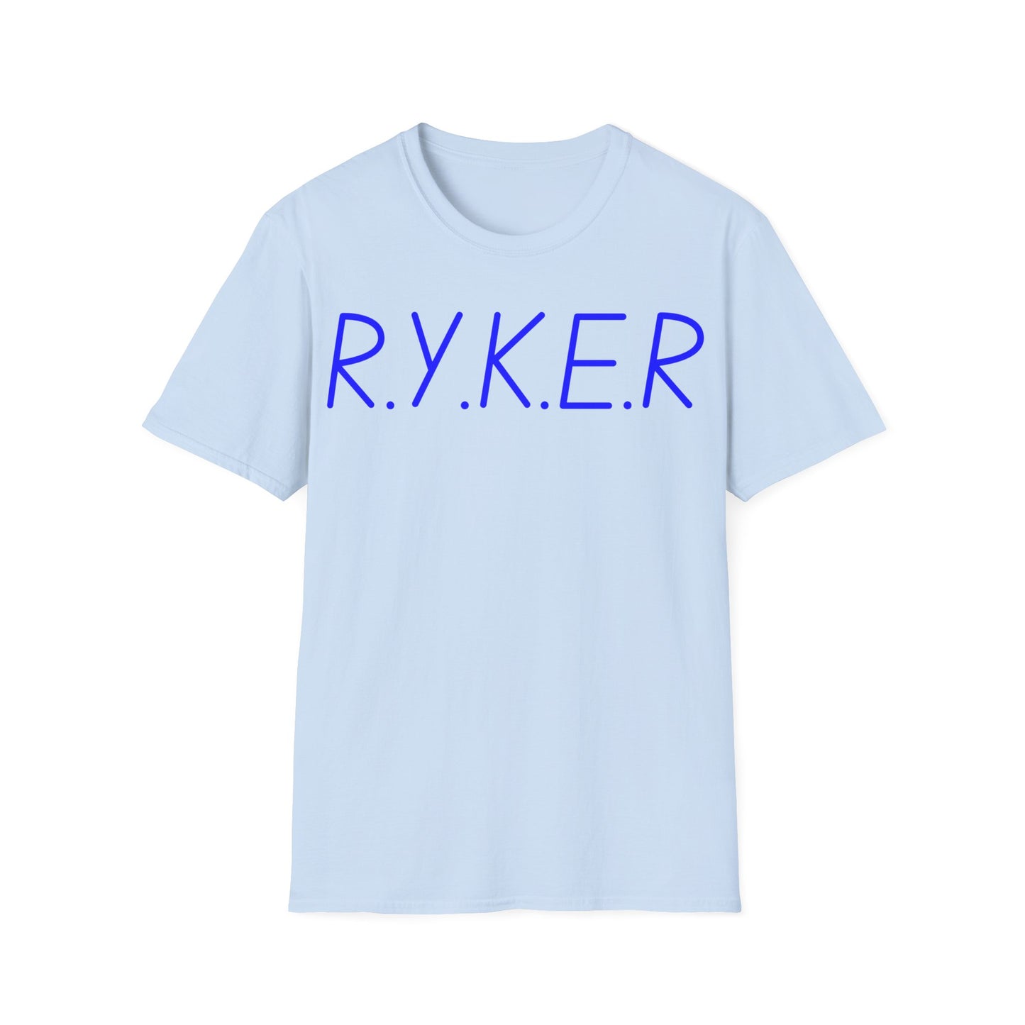 RYKER Christian Blue Letters
