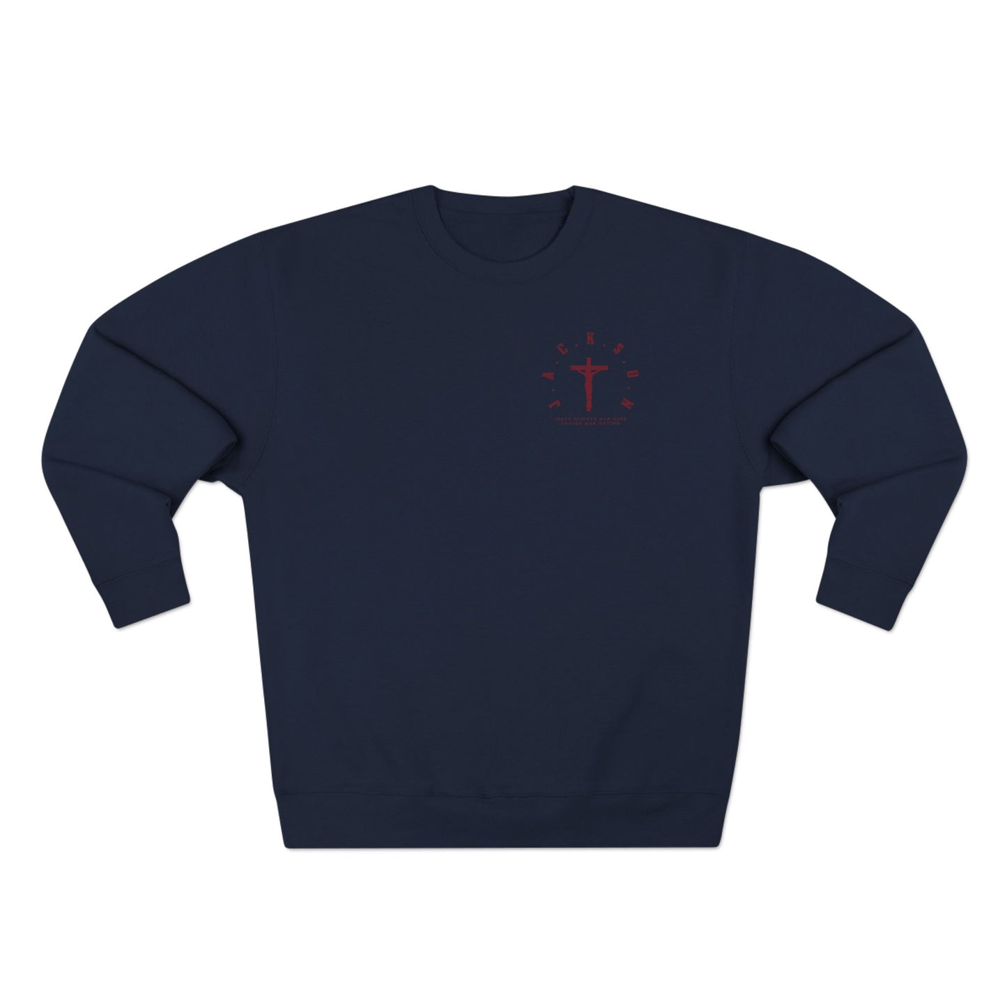 Jackson Marron Cross & Letters Crewneck