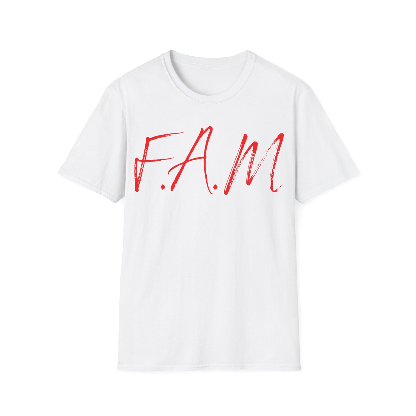 Fam Christian Red Letters & Image