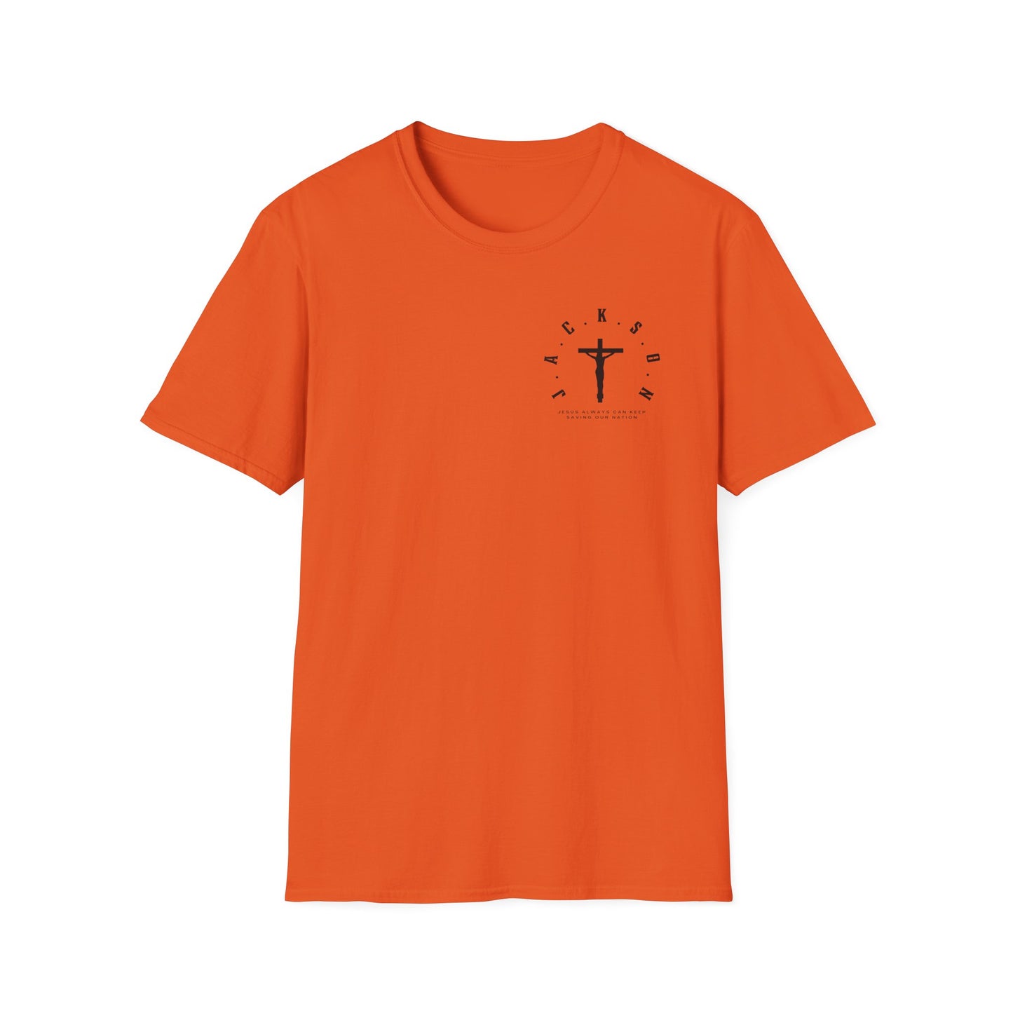 Jackson Believing Christian Black Letters & Cross