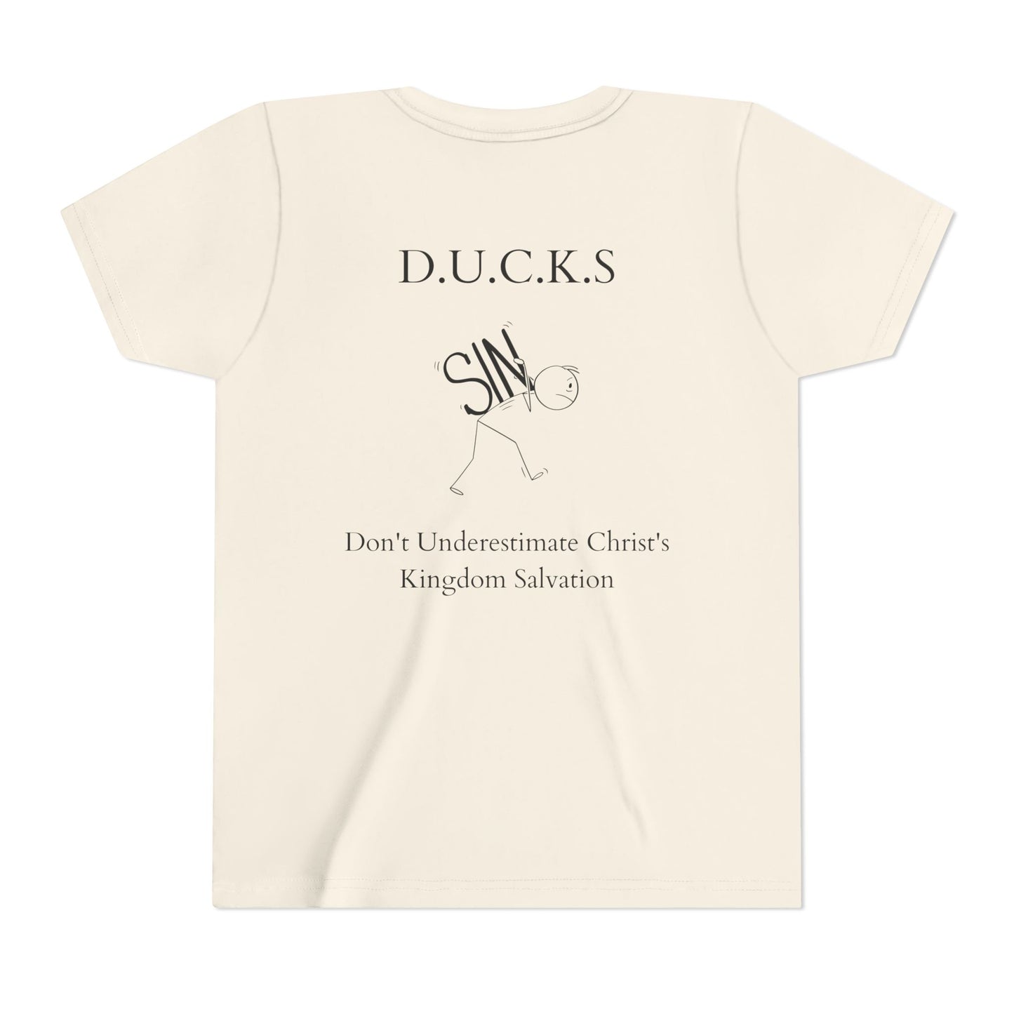 Youth Ducks Christian Black Words