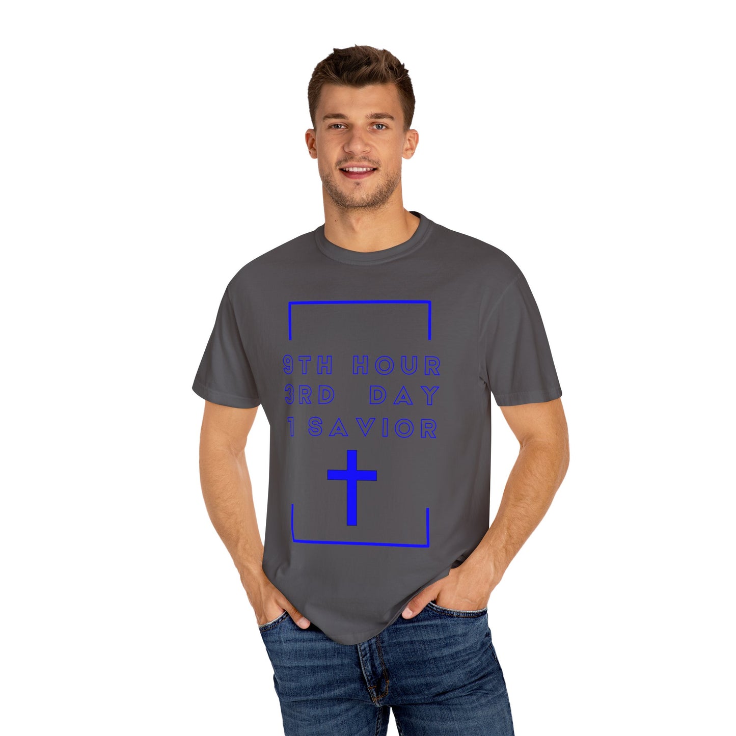 Adult 931 Christian Blue Letters
