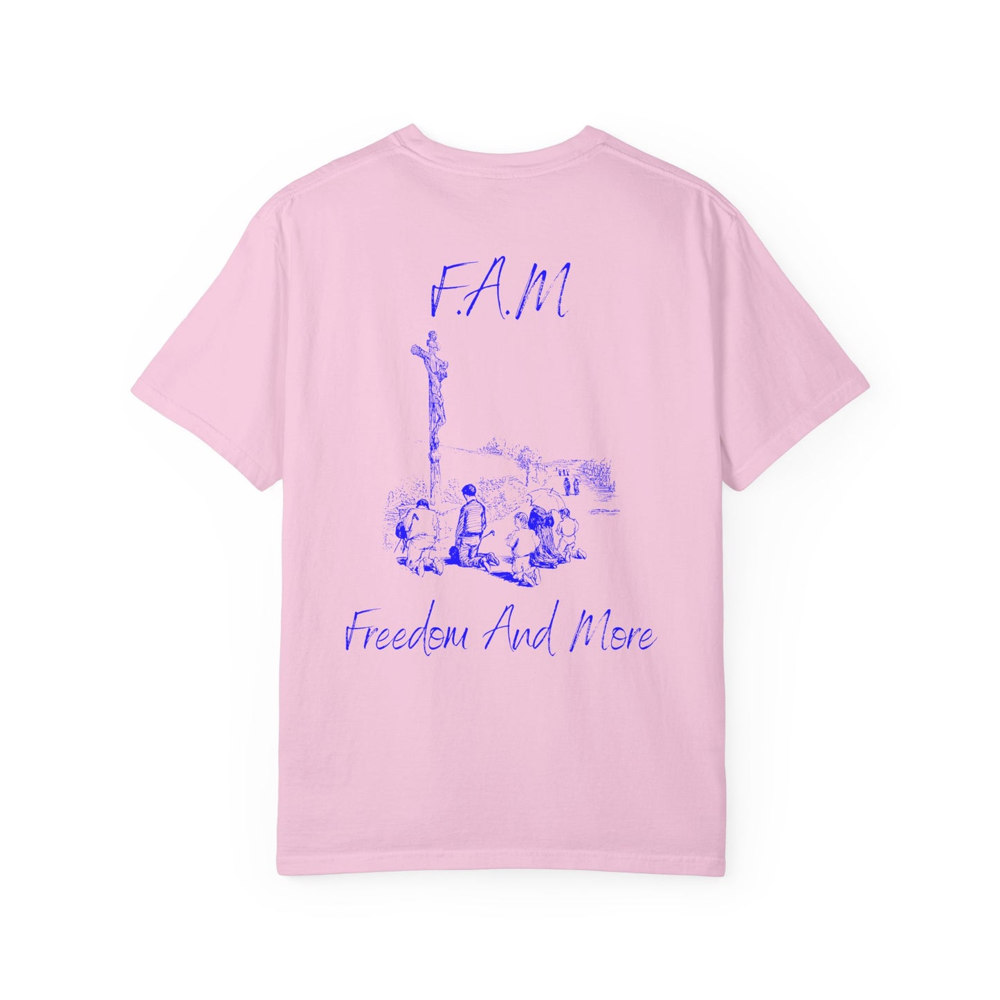 Fam Christian Blue Letters & Image