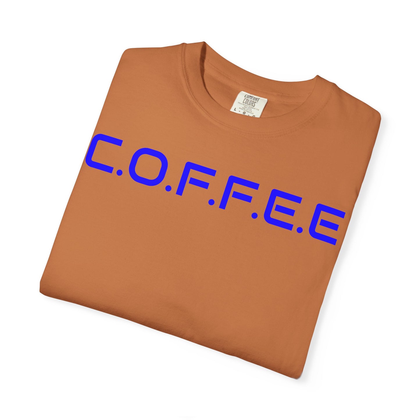 Adult Coffee Christian Blue Words Only