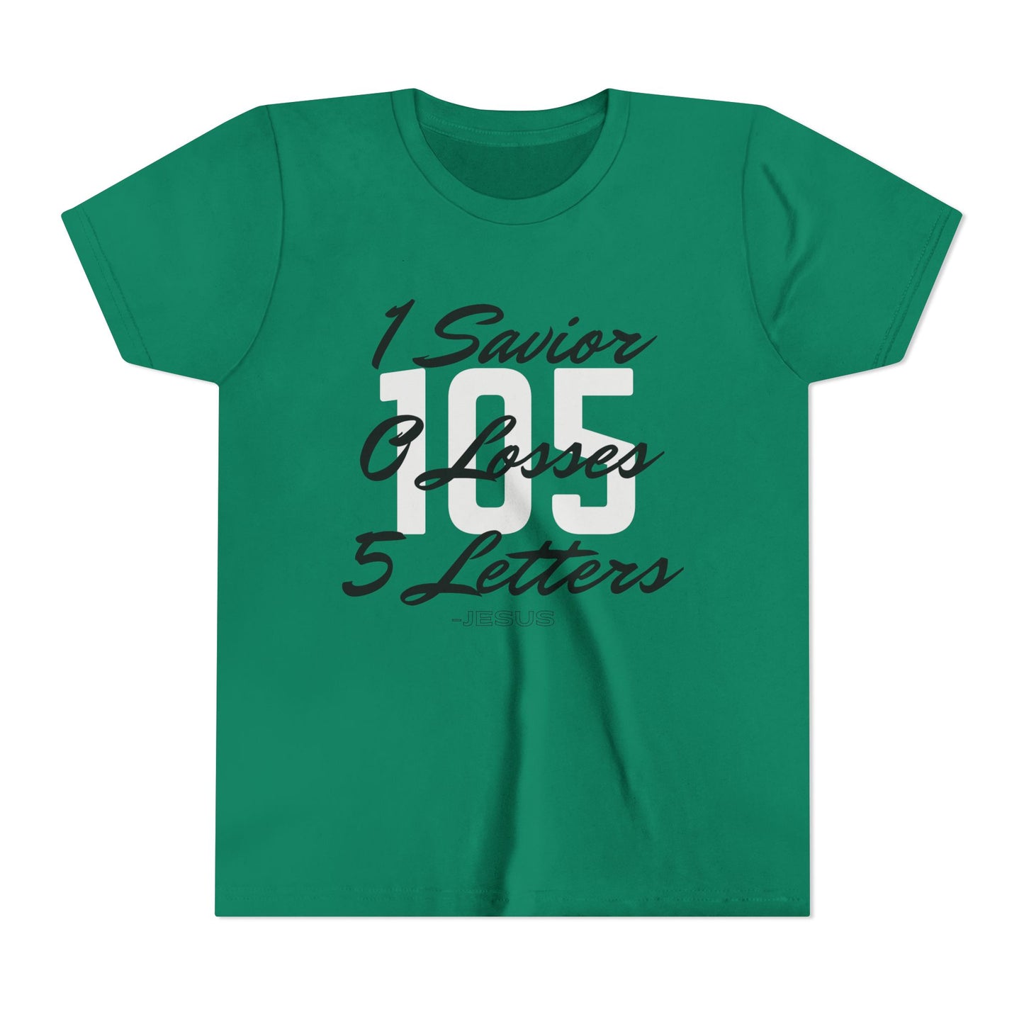 Youth 105 Christian Black and White Letters