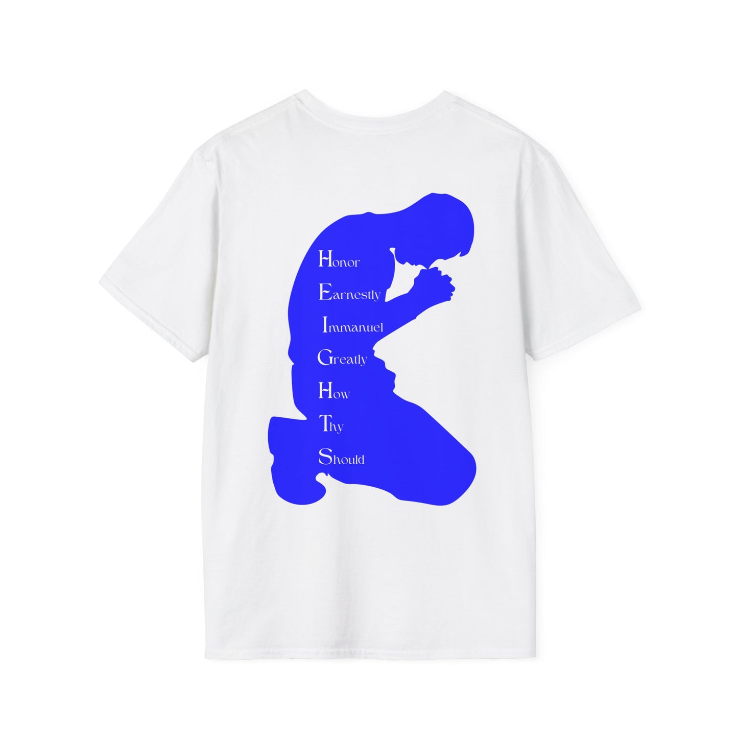 Heights Christian Blue Letters & Image