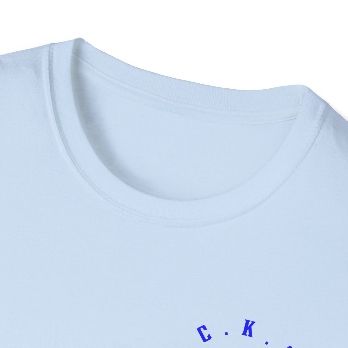 Jackson Believing Christian Blue Letters & Cross