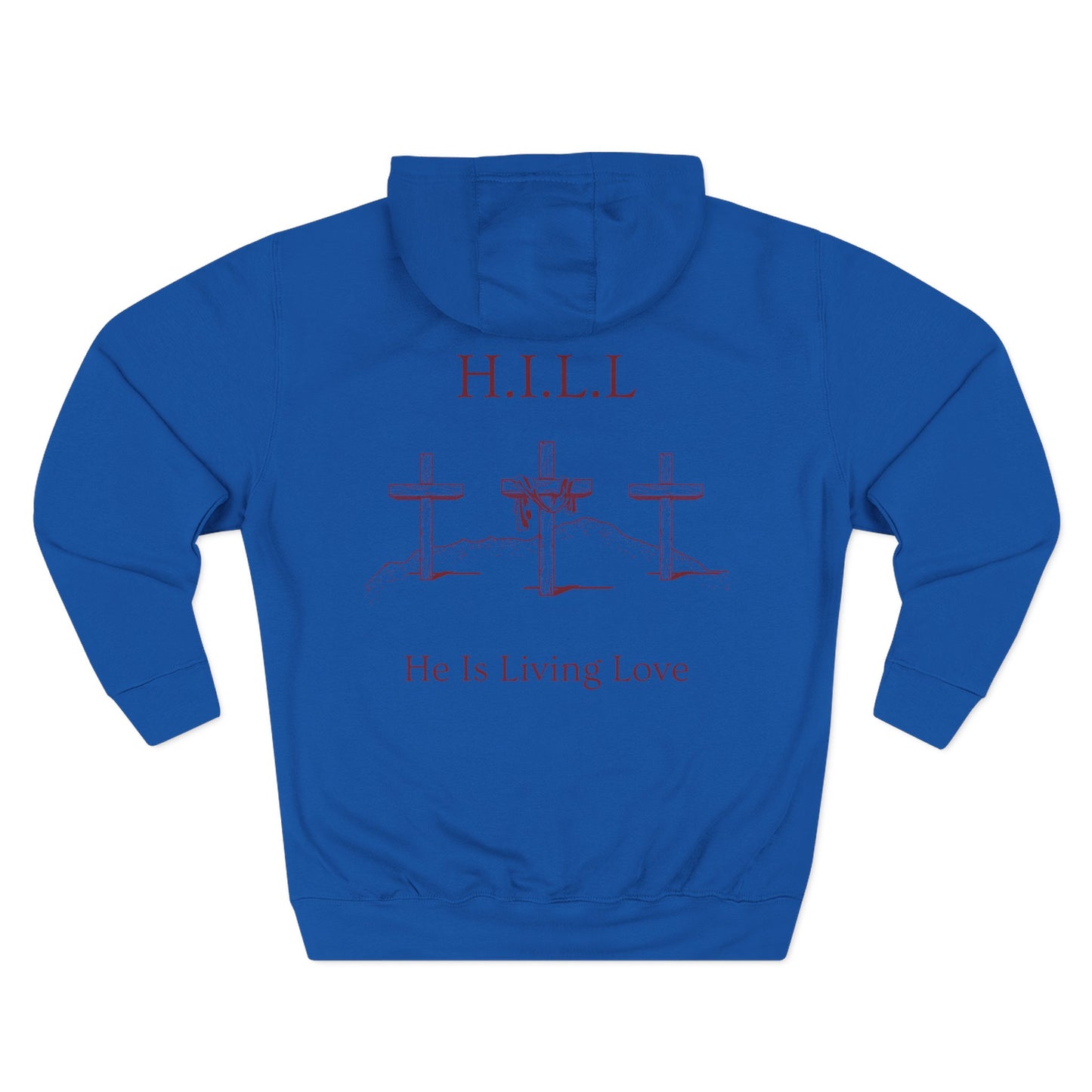 Hill Christian Marron Words Hoodie