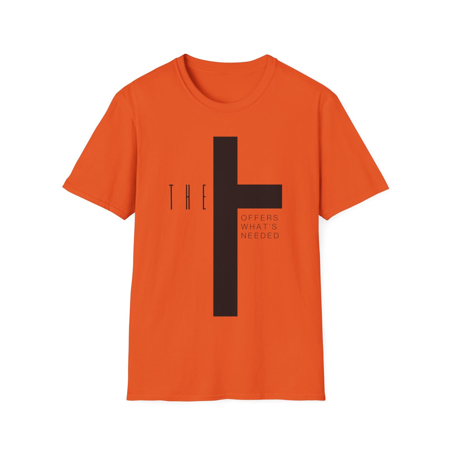 T-Town Black Cross & Letters