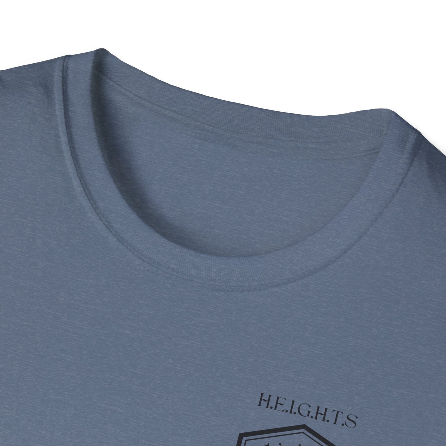 Heights Christian Black Letters & Image