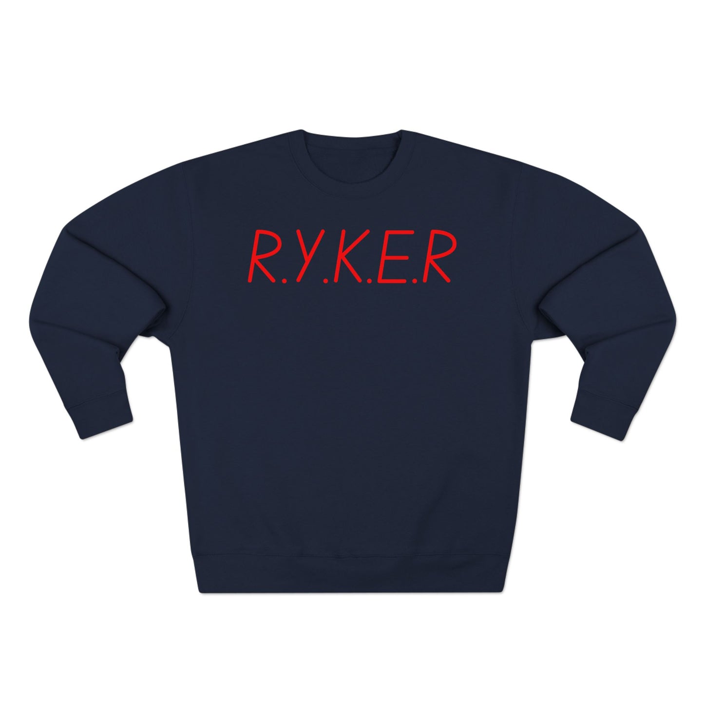 RYKER Christian Red Letters Crewneck