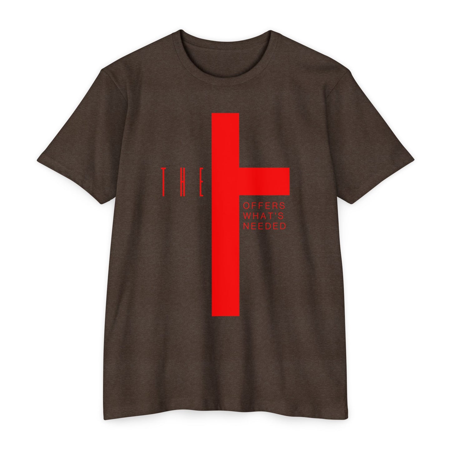 T-Town Red Cross & Letters Blended