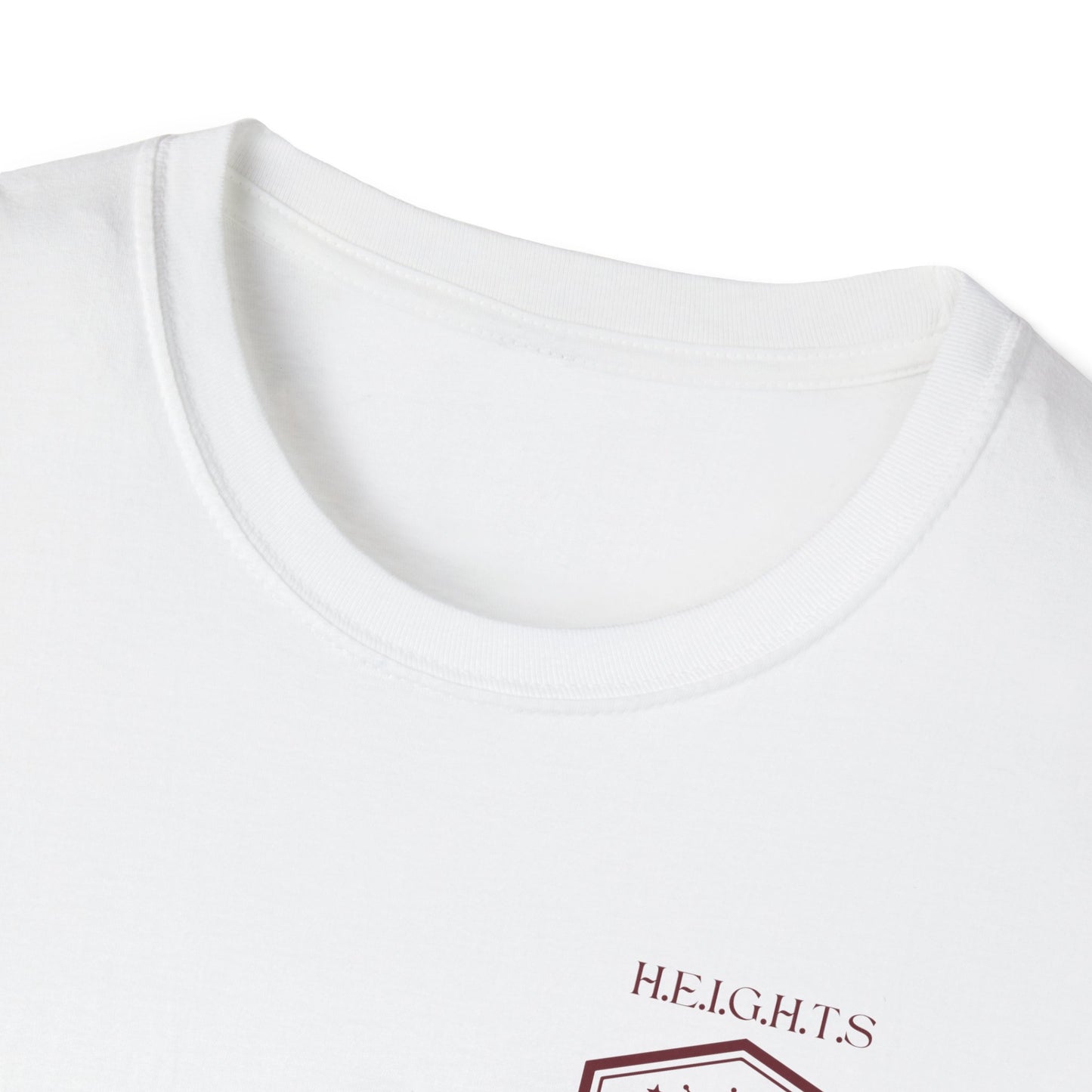 Heights Christian Marron Letters & Image