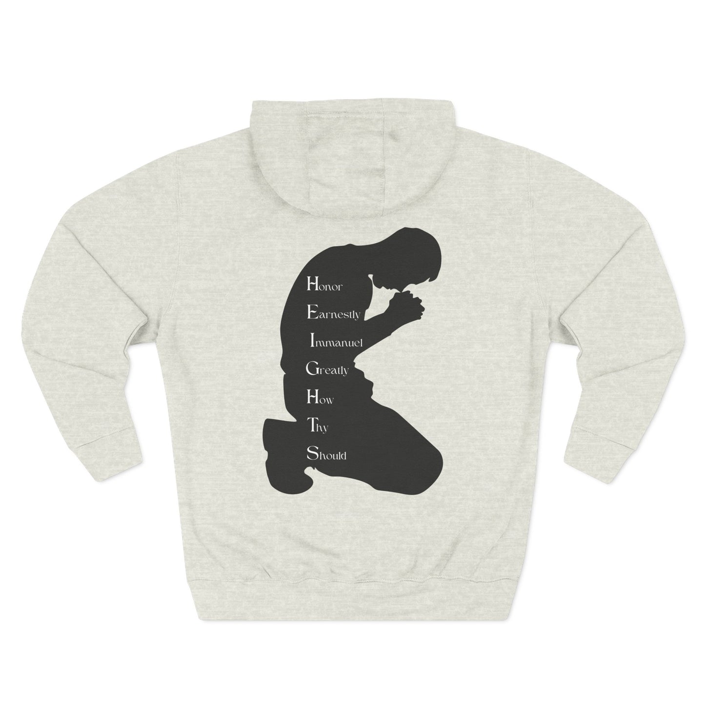 Heights Black Hoodie