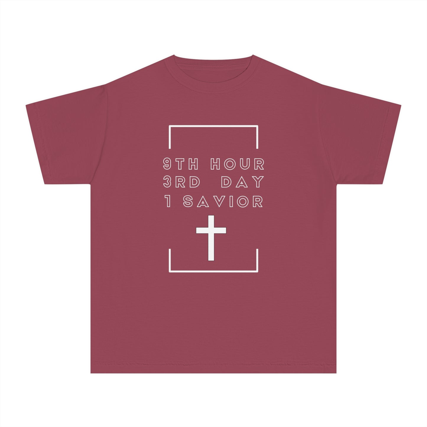 Youth 931 Christian White Letters