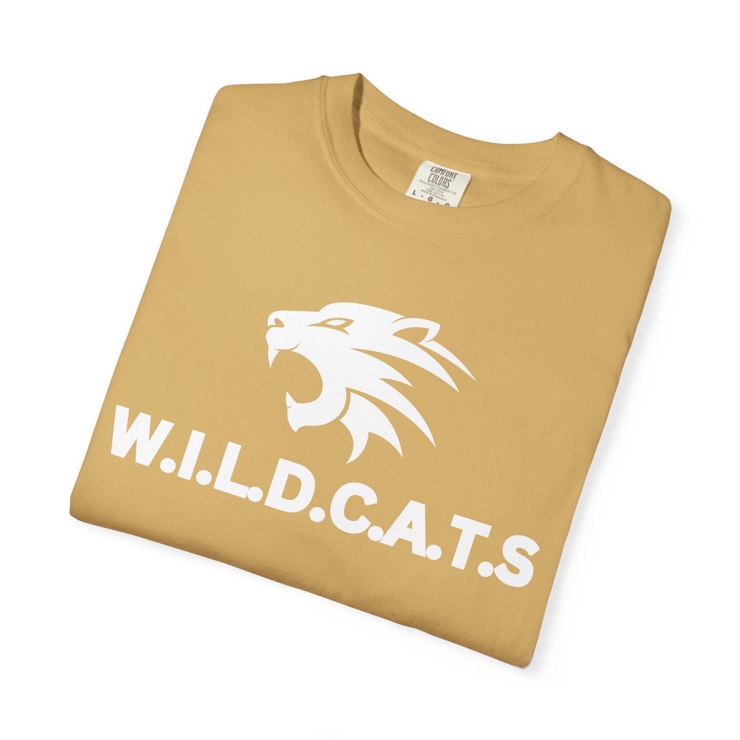 Wildcats Christian White Letters & Image Specialty
