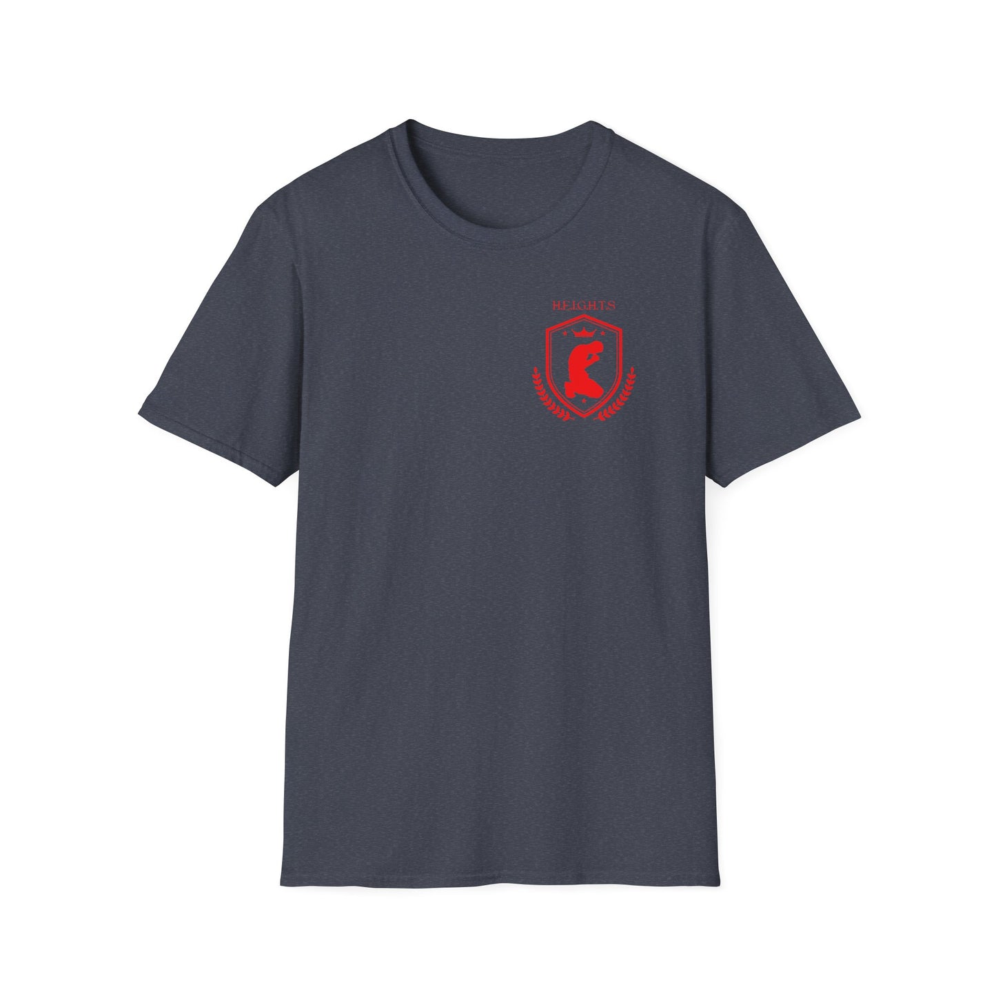 Heights Christian Red Letters & Image