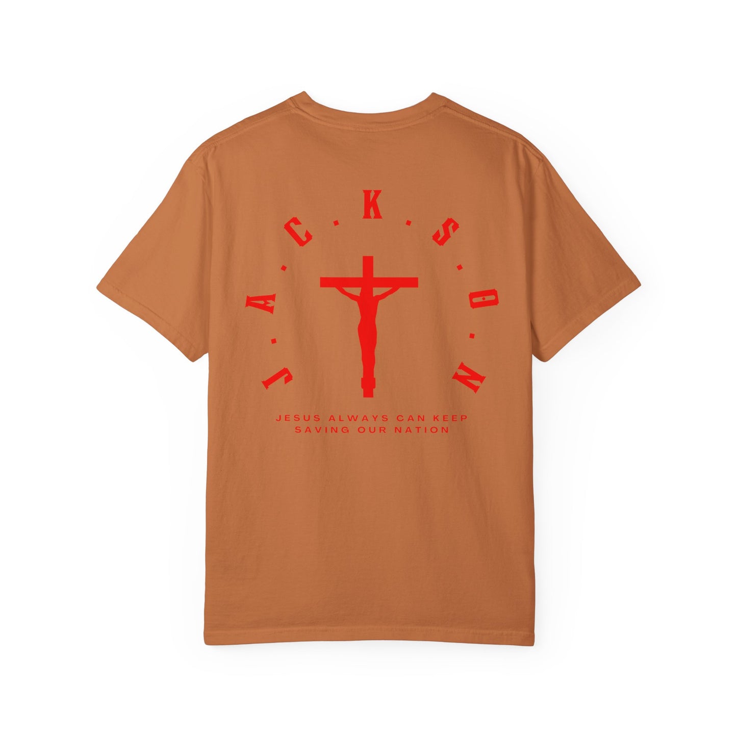 Jackson Believing Christian Red Letters & Cross