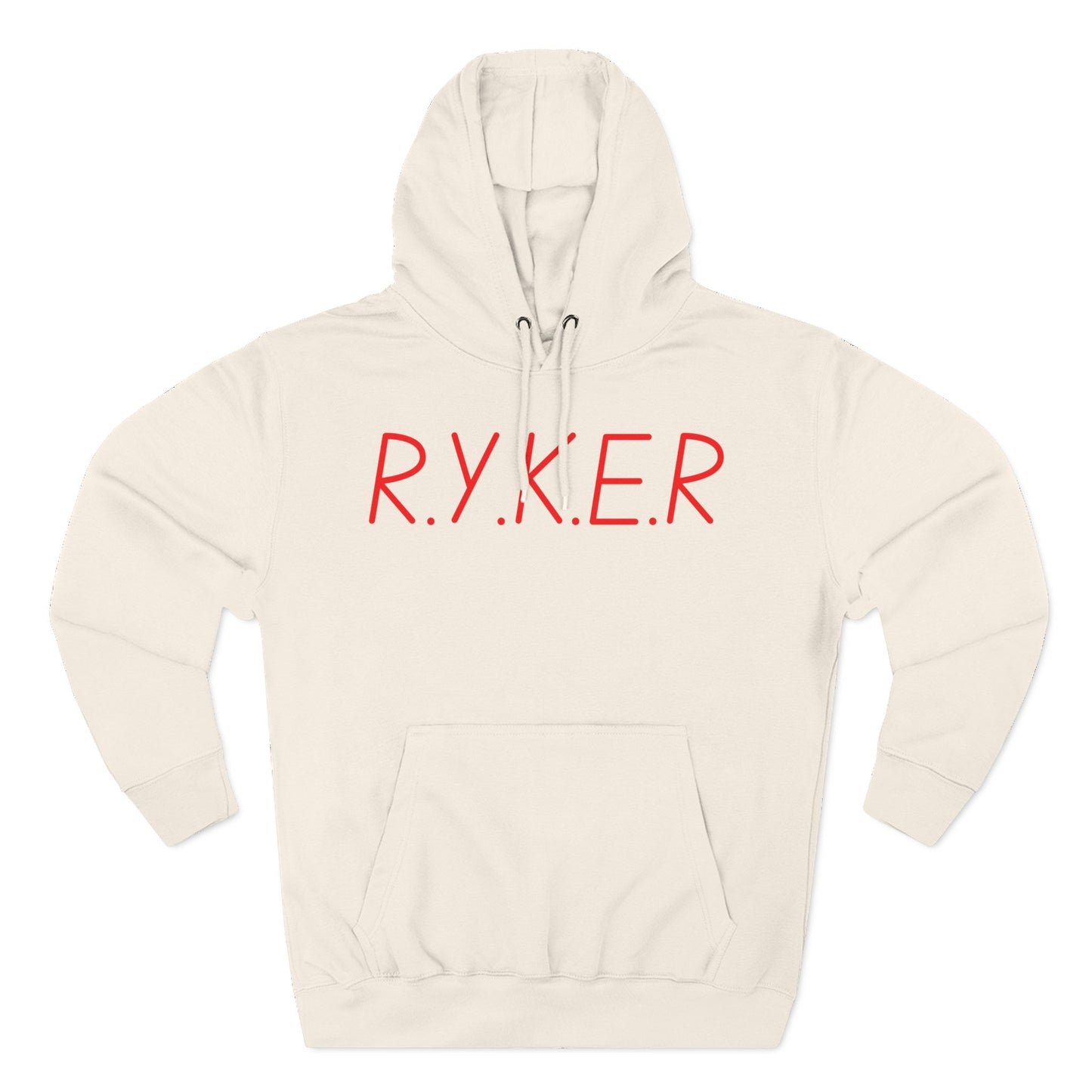 RYKER Christian Red Letters Hoodie