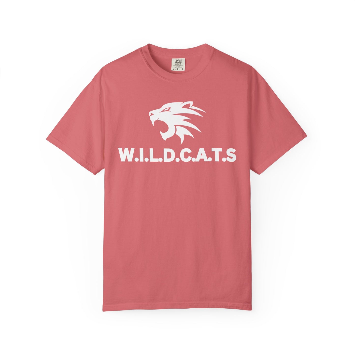 Wildcats Christian White Letters & Image Specialty