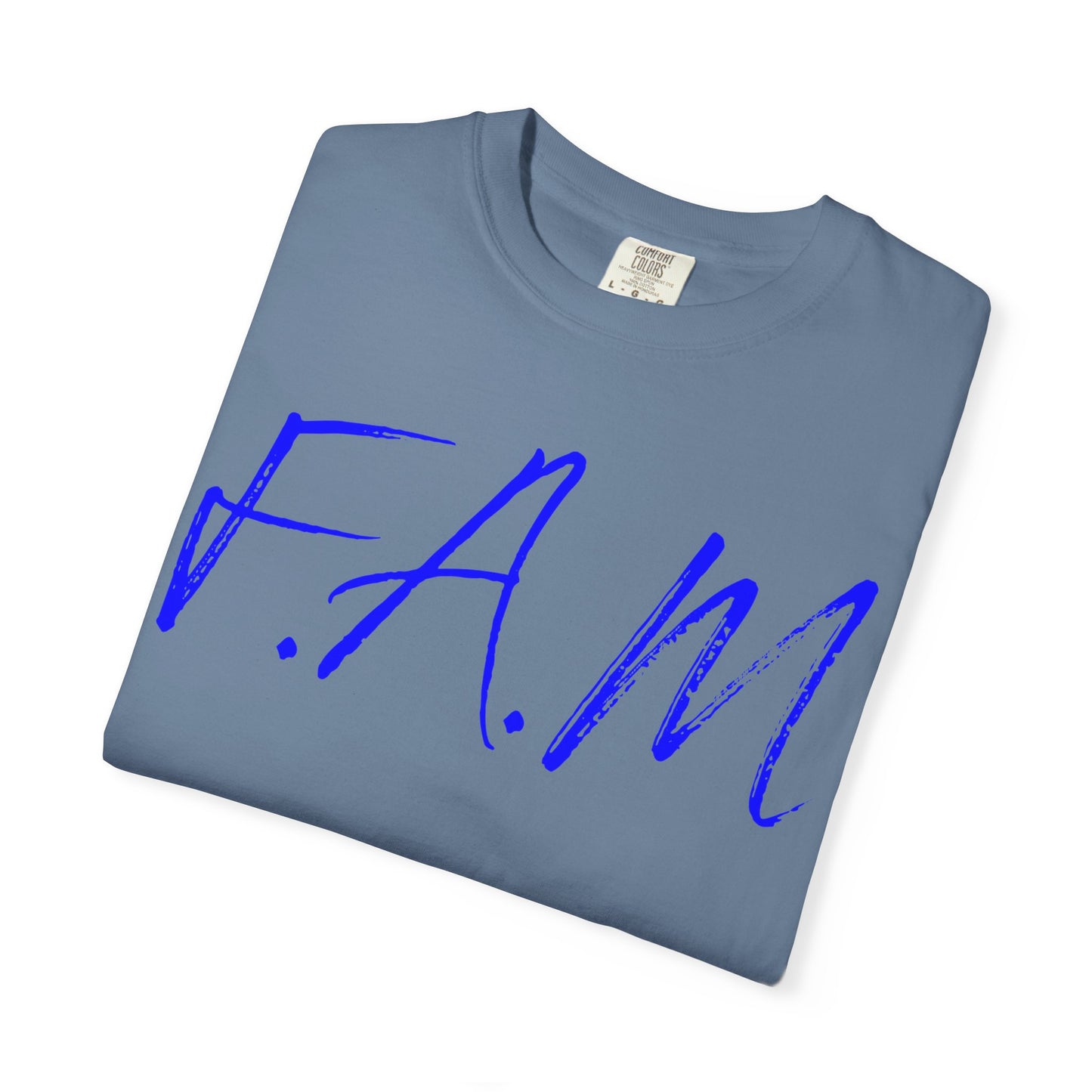 Fam Christian Blue Letters & Image