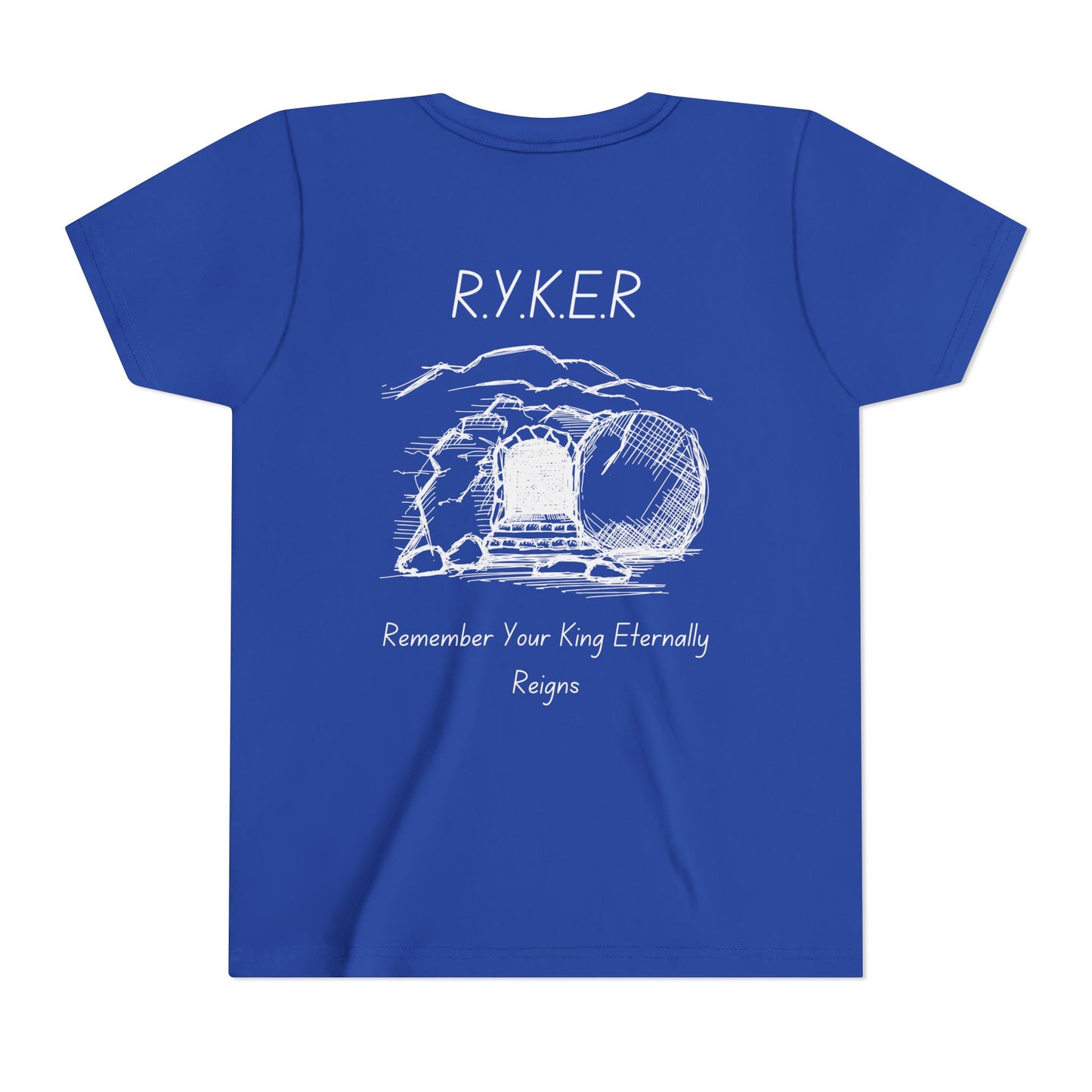 Youth RYKER Christian White Letters