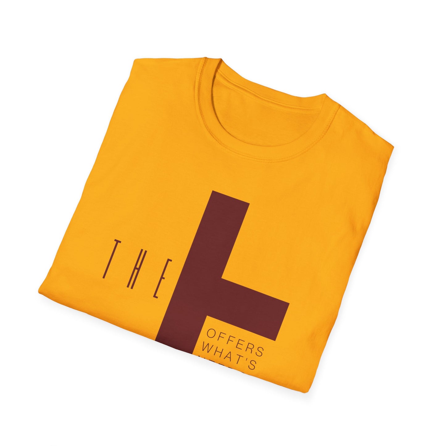 T-Town Marron Cross & Letters