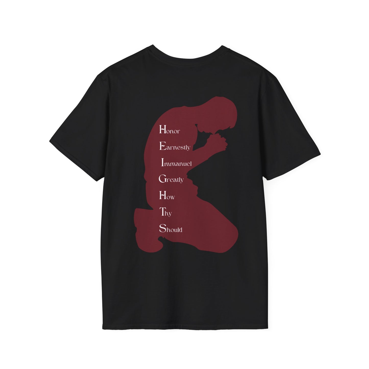 Heights Christian Marron Letters & Image