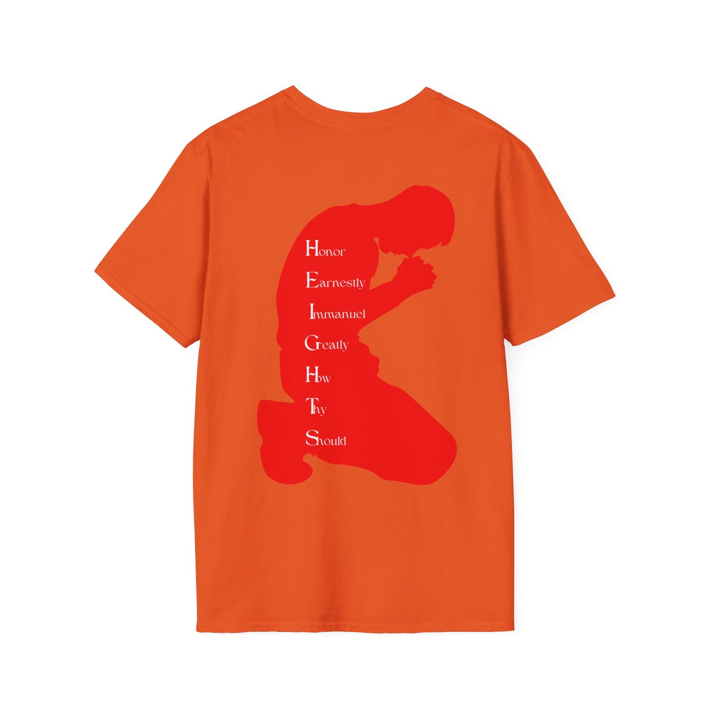 Heights Christian Red Letters & Image