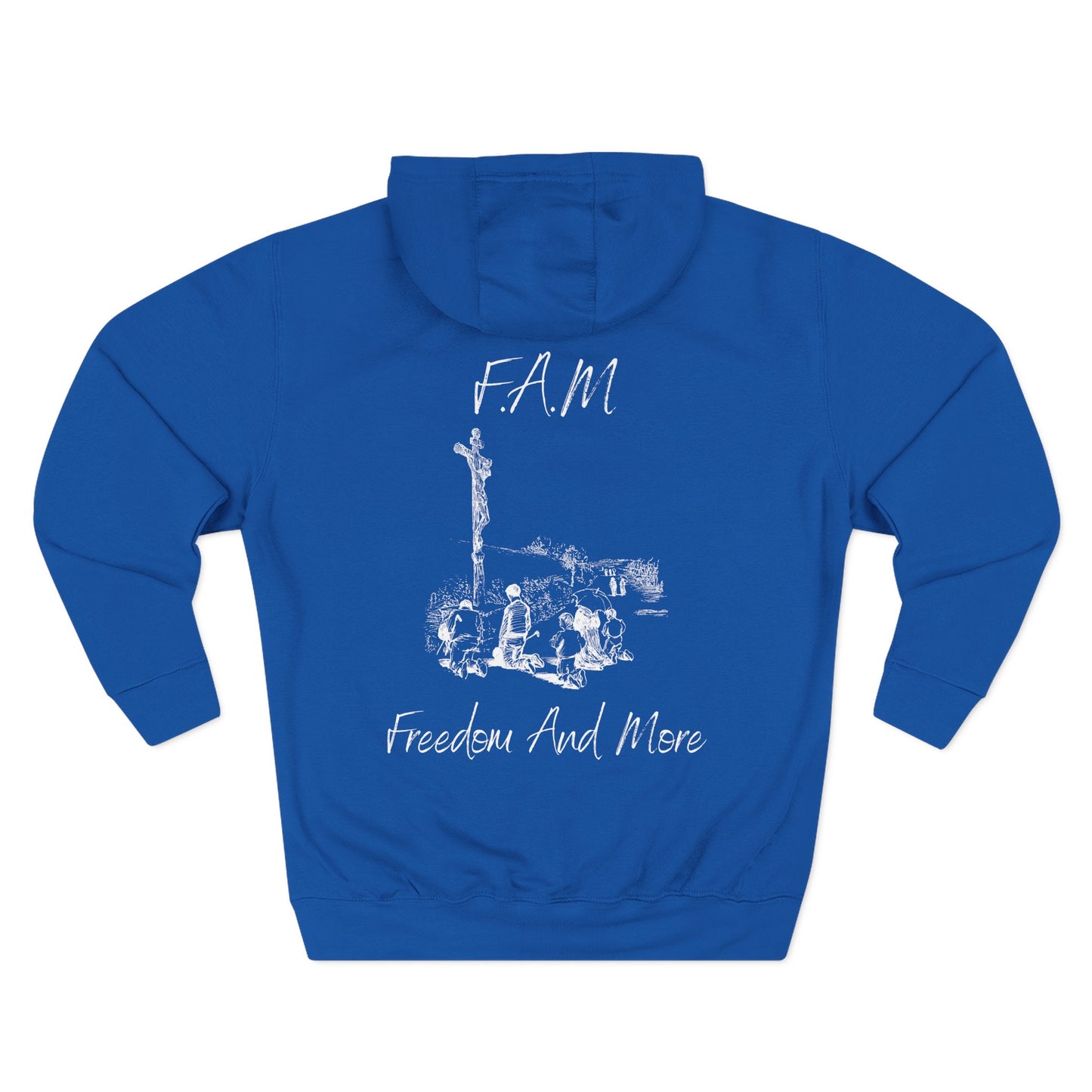 Fam Hoodie White Words