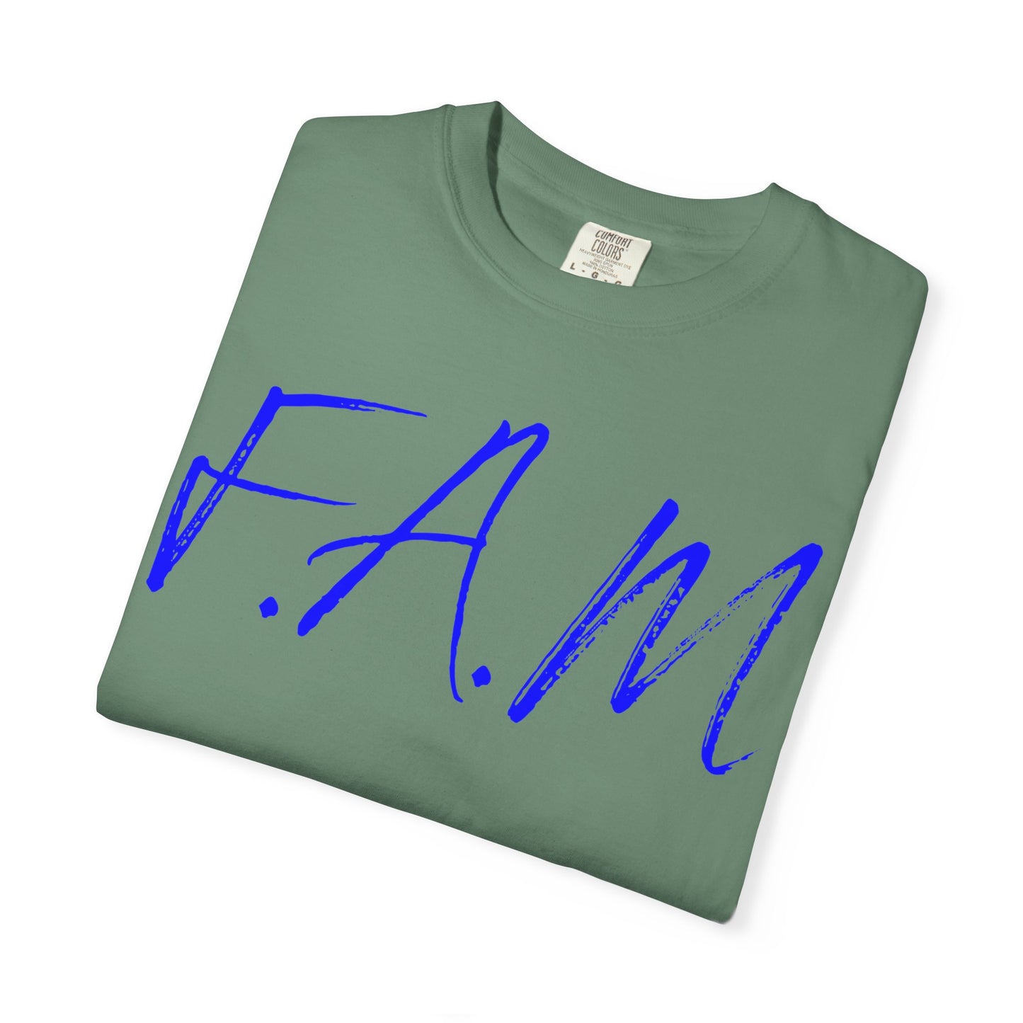 Fam Christian Blue Letters & Image