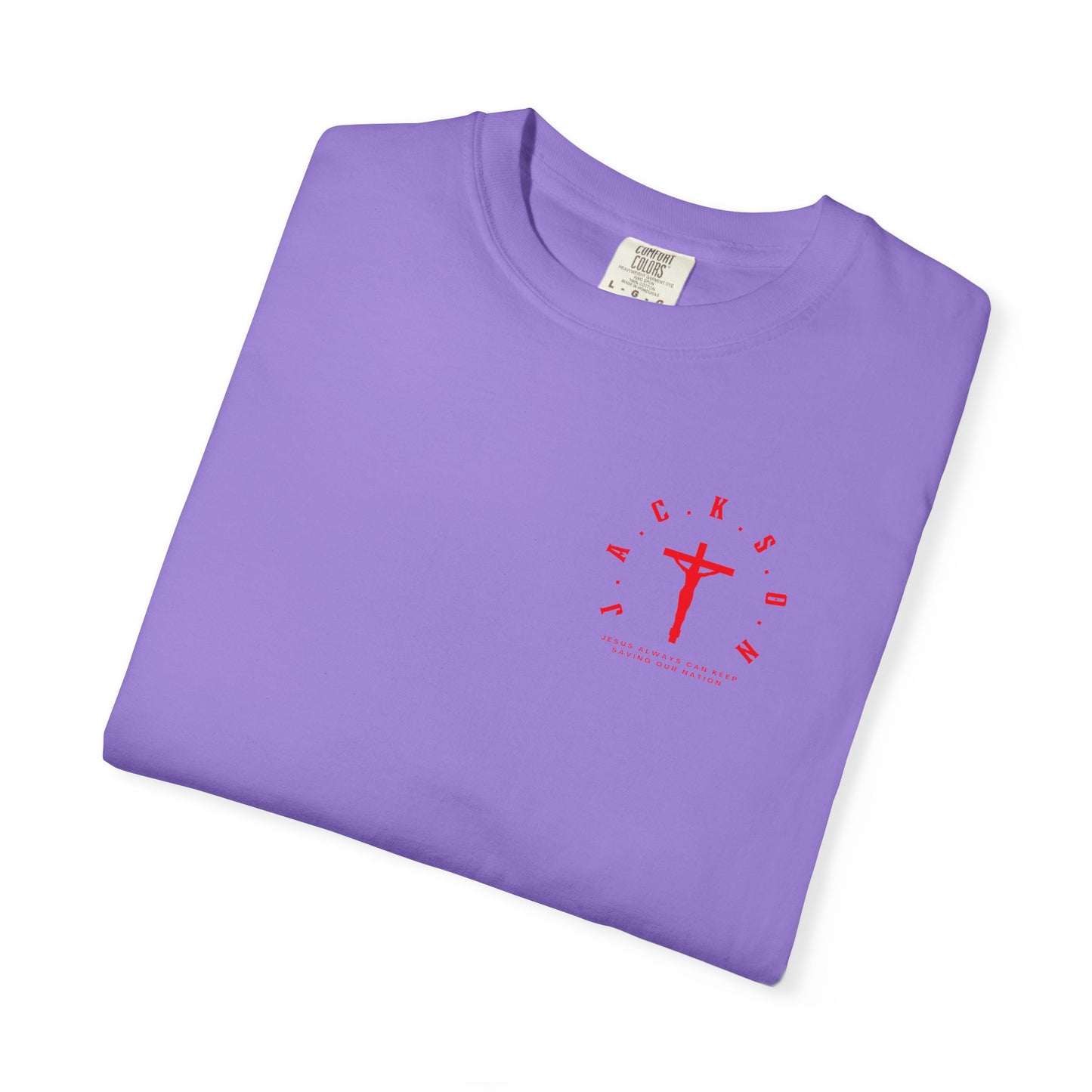 Jackson Believing Christian Red Letters & Cross