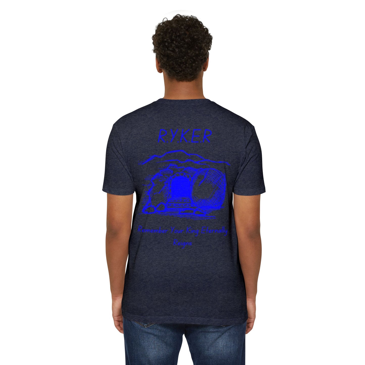 RYKER Christian Blue Letters Blended
