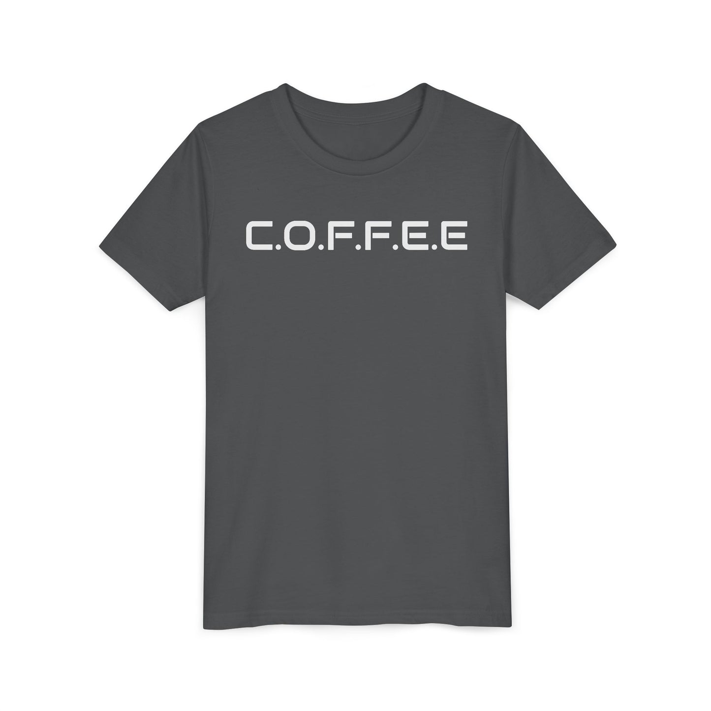 Youth Adult Coffee Christian White Letters & Image