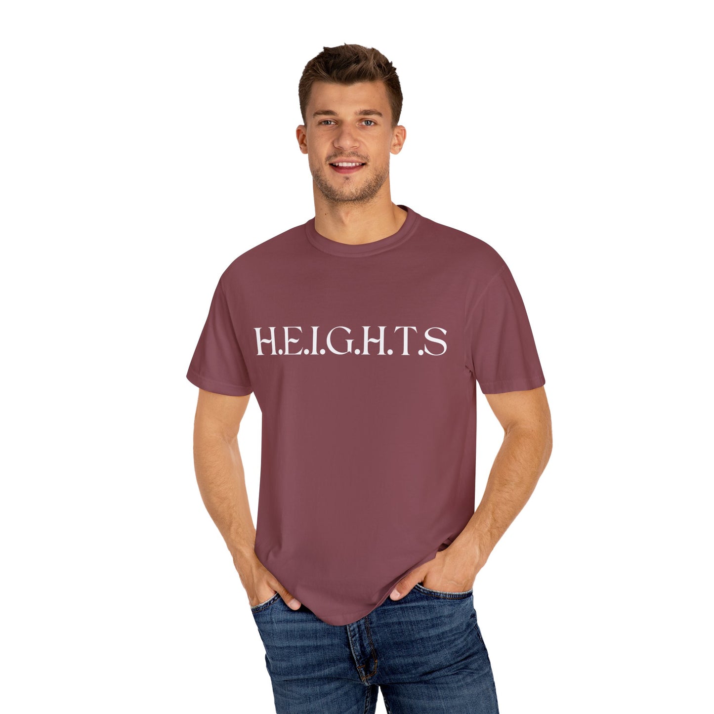 Heights Christian Blue Letters & Image