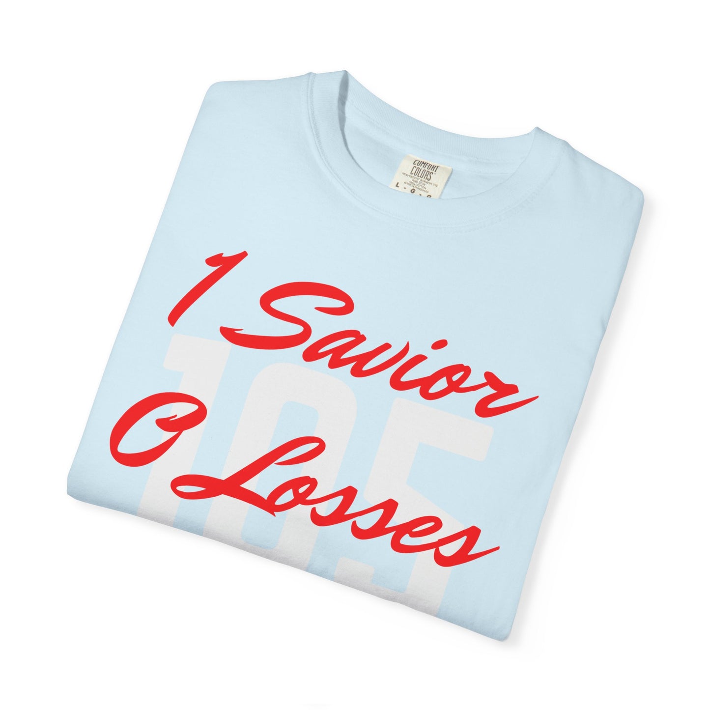 Adult 105 Christian Red and White Letters