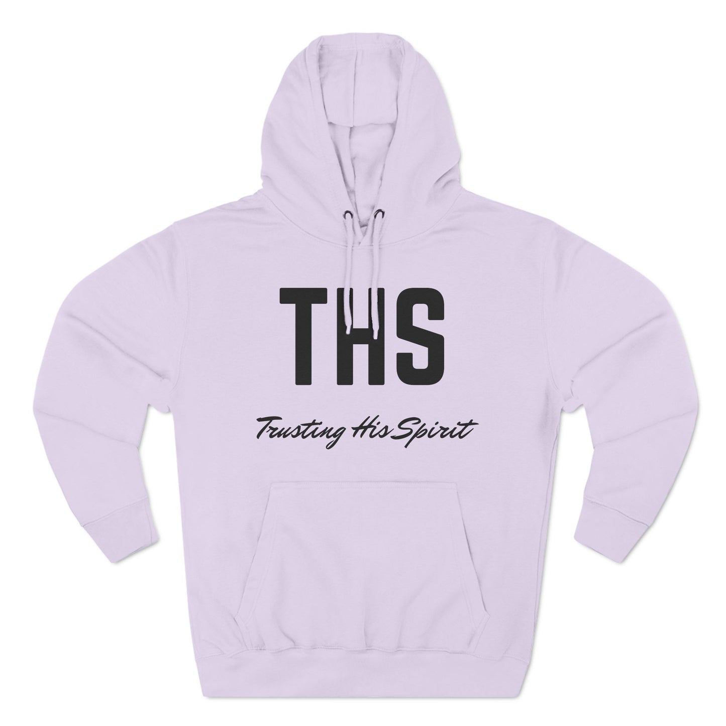 Adult THS Christian Black Letters Hoodie