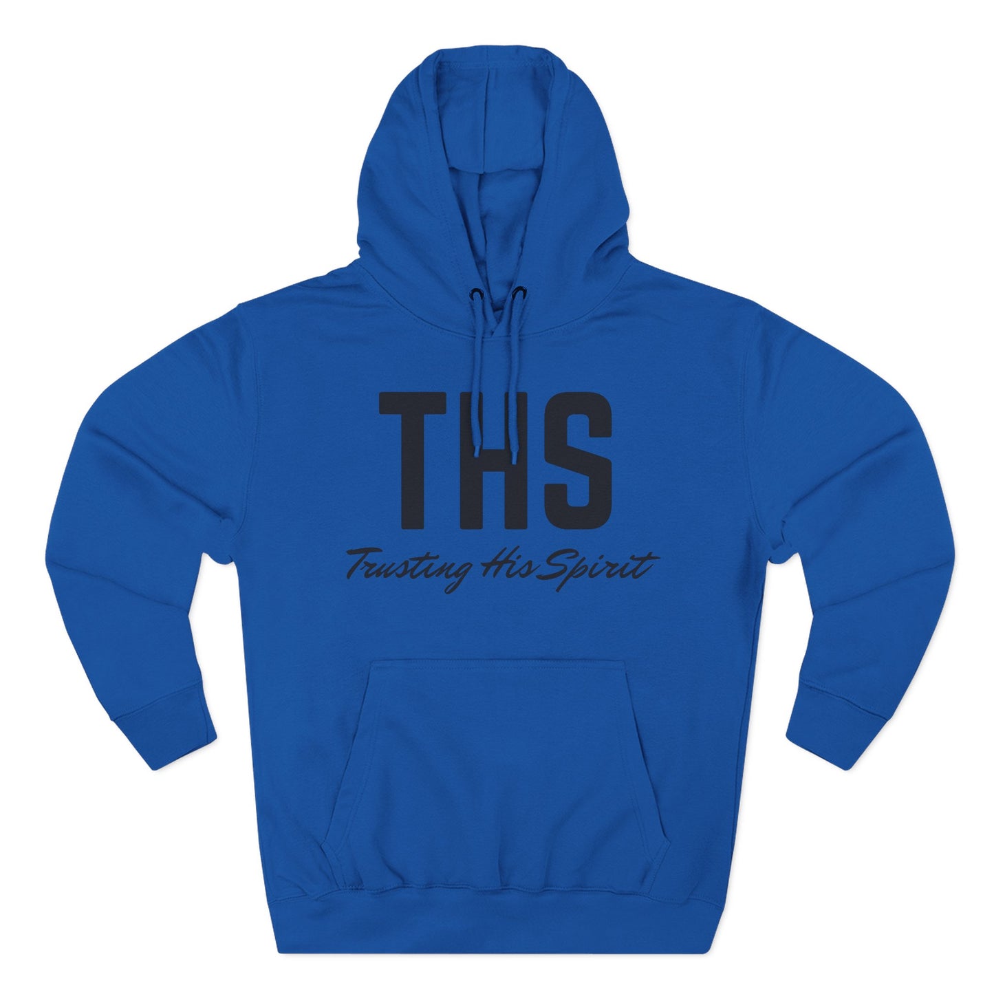 Adult THS Christian Black Letters Hoodie