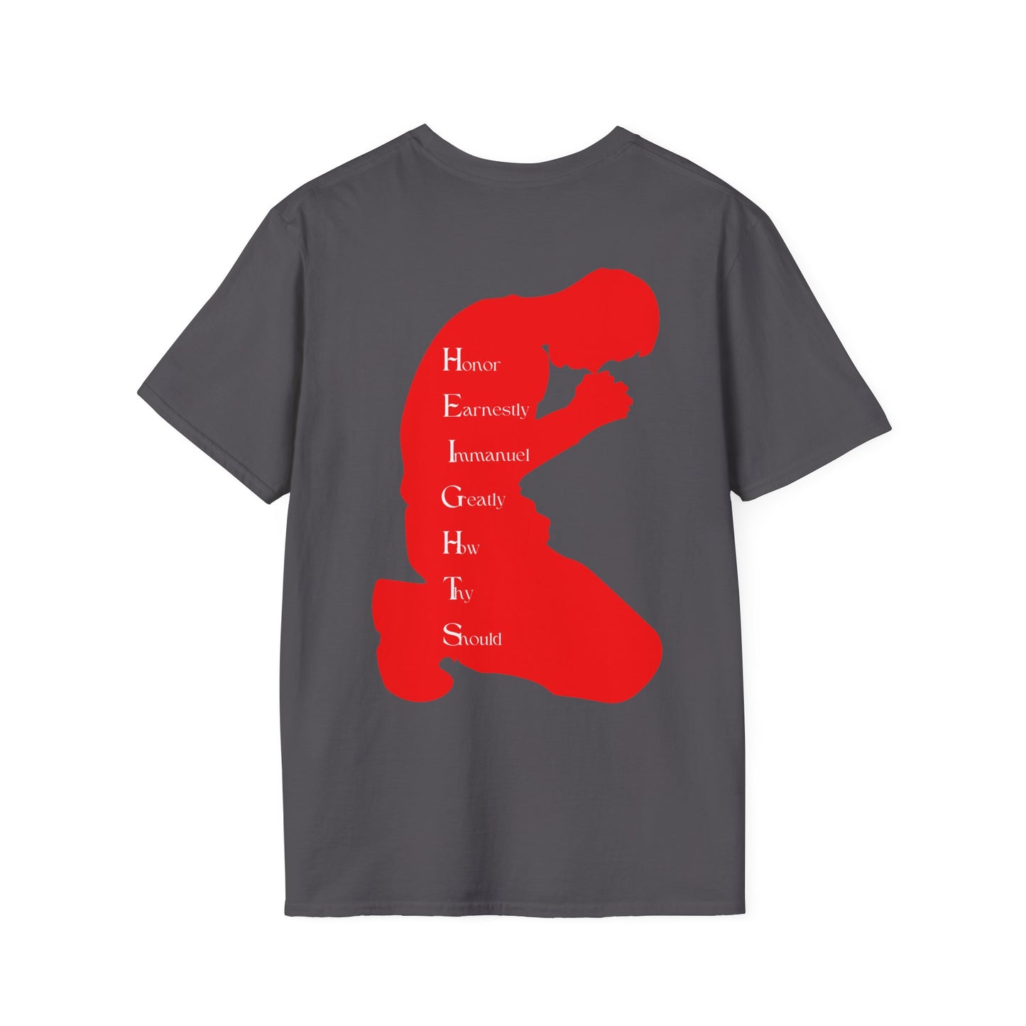 Heights Christian Red Letters & Image
