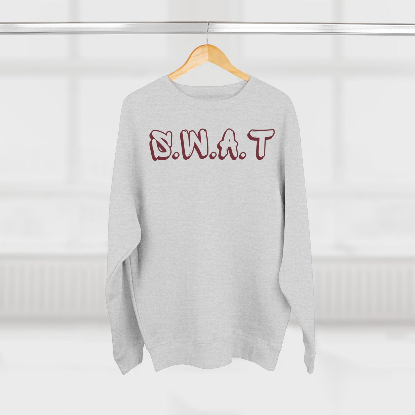Swat Christian Marron Words Crewneck