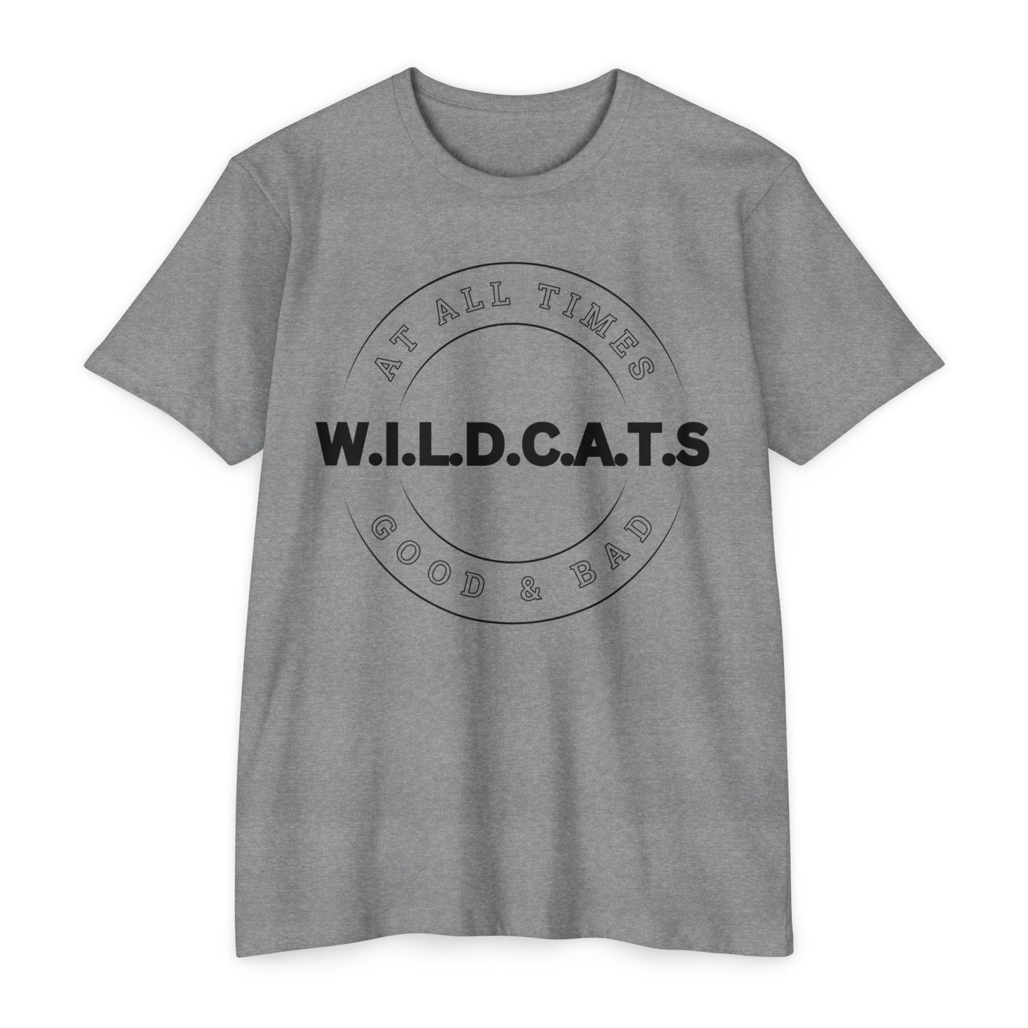 Wildcats Christian Black Letters & Picture
